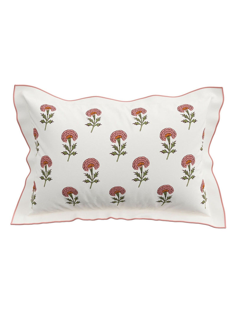 V&A Rose Regal Marigold duvet cover and pillowcase set (British brand)