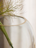Amber Cooper glass ombre vase 23.5cm height - British product