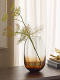 Amber Cooper glass ombre vase 23.5cm height - British product