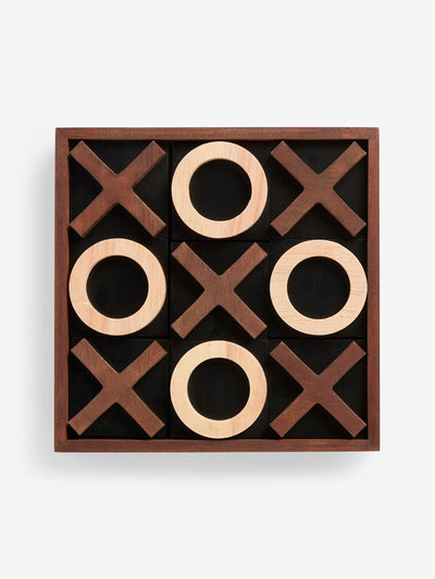 Jeu Bronx Noughts & Crosses marron