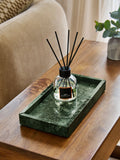 Green marble decorative tray 12x3cm, UK version