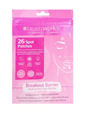 Brush Works Breakout Barrier hydrocolloid spot patches 26pcs - British product