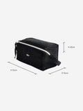 Ribbed fold out makeup bag 23x12x12cm, imported from the UK