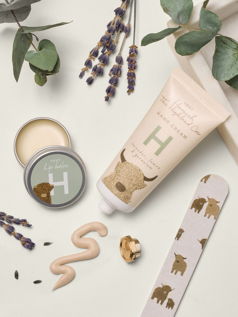 Hand and lip care gift set with hand cream and lip balm 30ml 5g, UK version