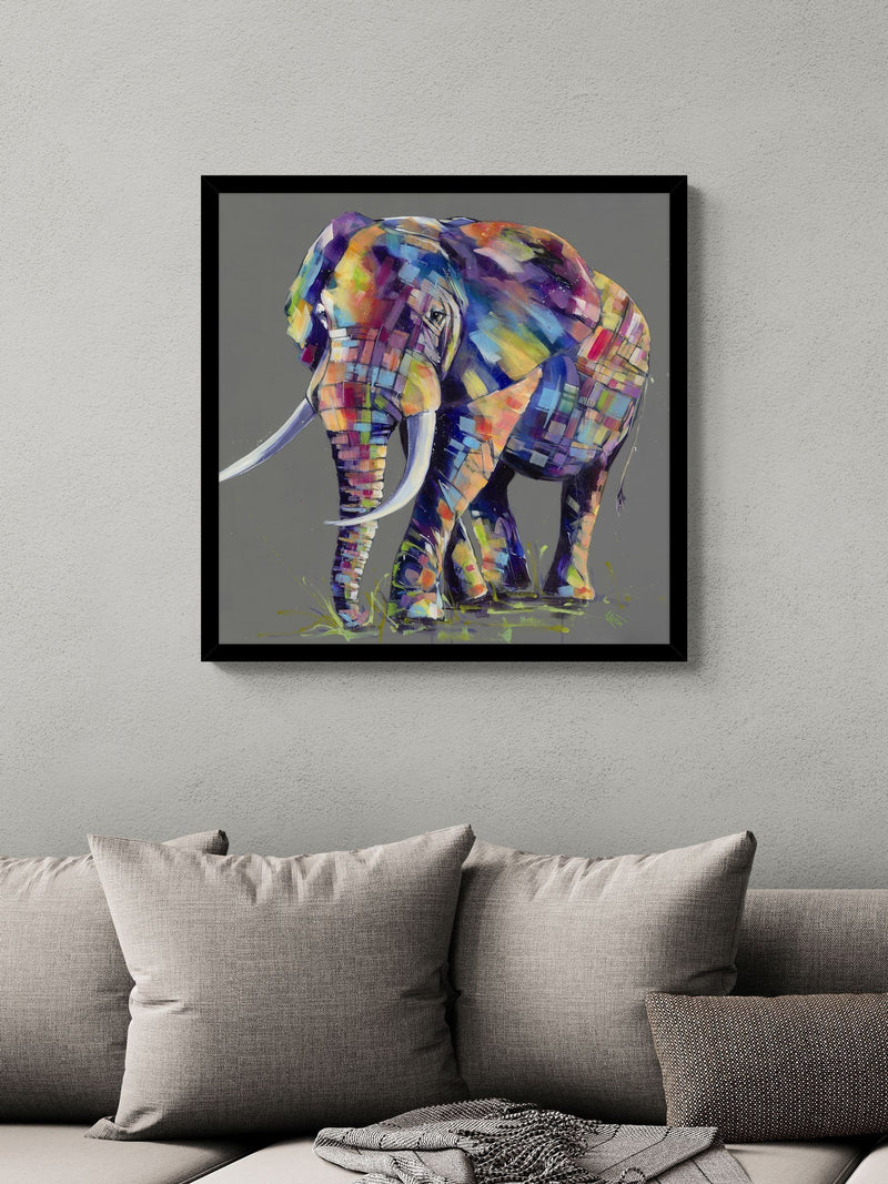 Artko Black Arlo framed art by Louise Luton - British product