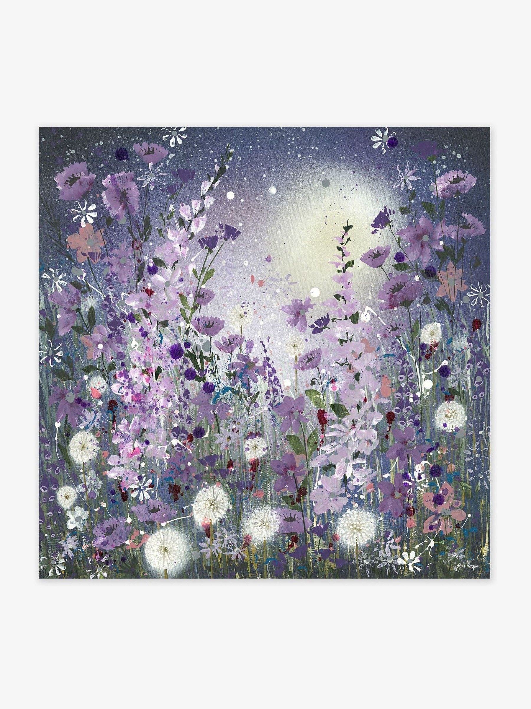 Artko Blue Clocks canvas art 60cm x 60cm - British product