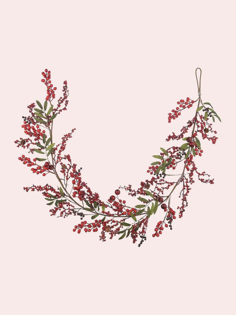 Laura Ashley pre-lit Christmas garland 200cm, UK version