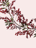 Laura Ashley pre-lit Christmas garland 200cm, UK version