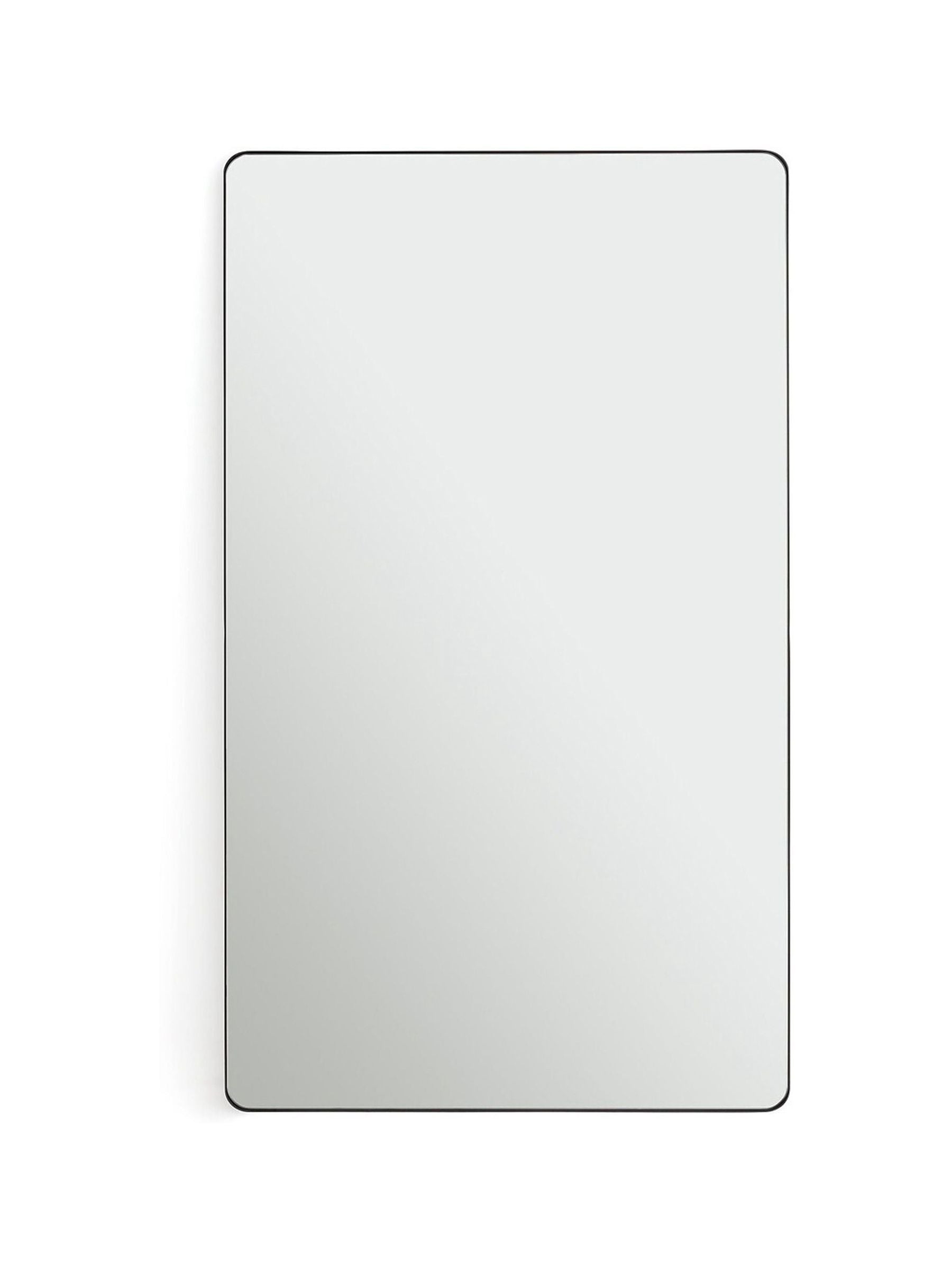 La Redoute Oak Iodus rectangular metal mirror 100 x 70cm, UK version