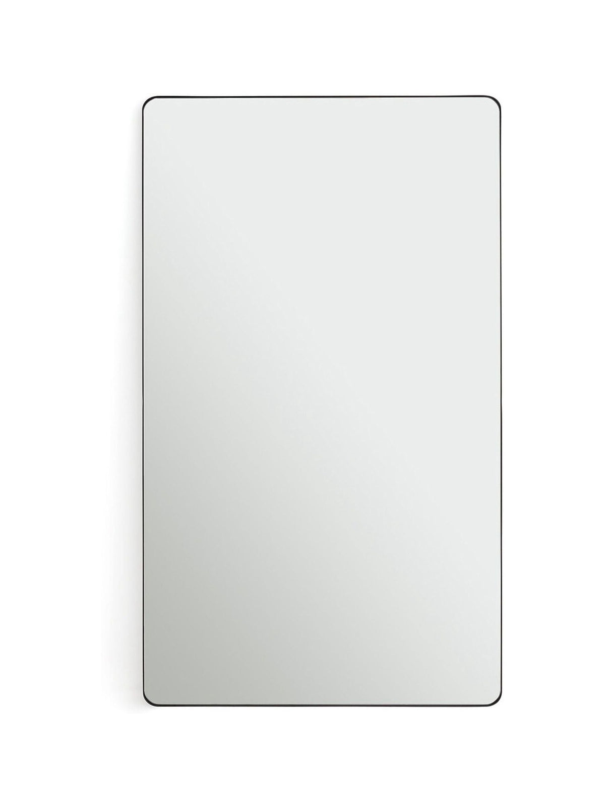 La Redoute Oak Iodus rectangular metal mirror 100 x 70cm, UK version