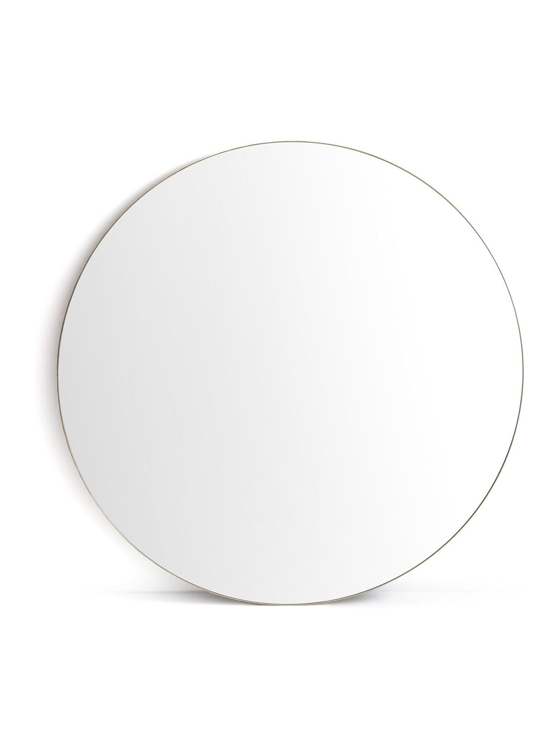 La Redoute Brass Iodus round wall mirror 140cm diameter, UK version