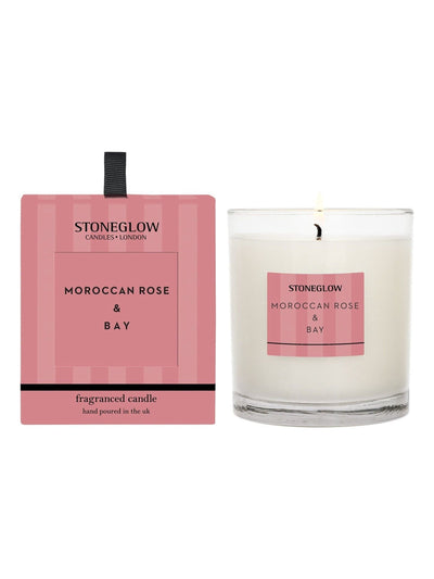 Stoneglow Moroccan Rose & Bay Modern Classics Scented Candle