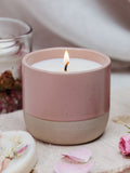 Stoneglow Elements Light Blush Rose & Peony scented candle (British brand)