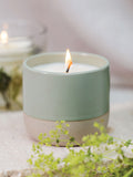 Stoneglow Apple & Lime ceramic scented candle (British brand)