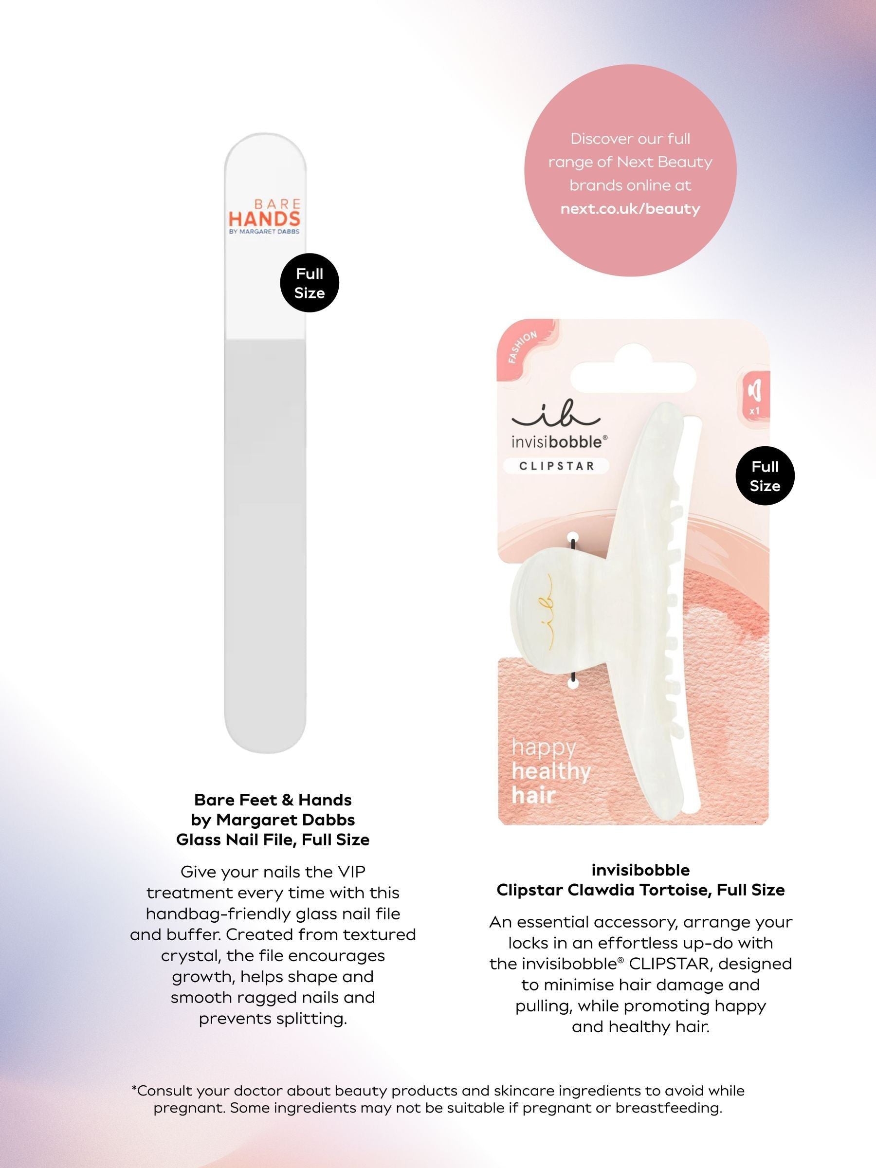 On The Go Beauty Box with skincare and grooming products, imported from the UK