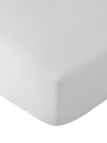 Catherine Lansfield White So Soft Non Iron Fitted Sheet - British product