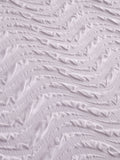 Catherine Lansfield Lilac Heatset Wave Duvet Cover Set