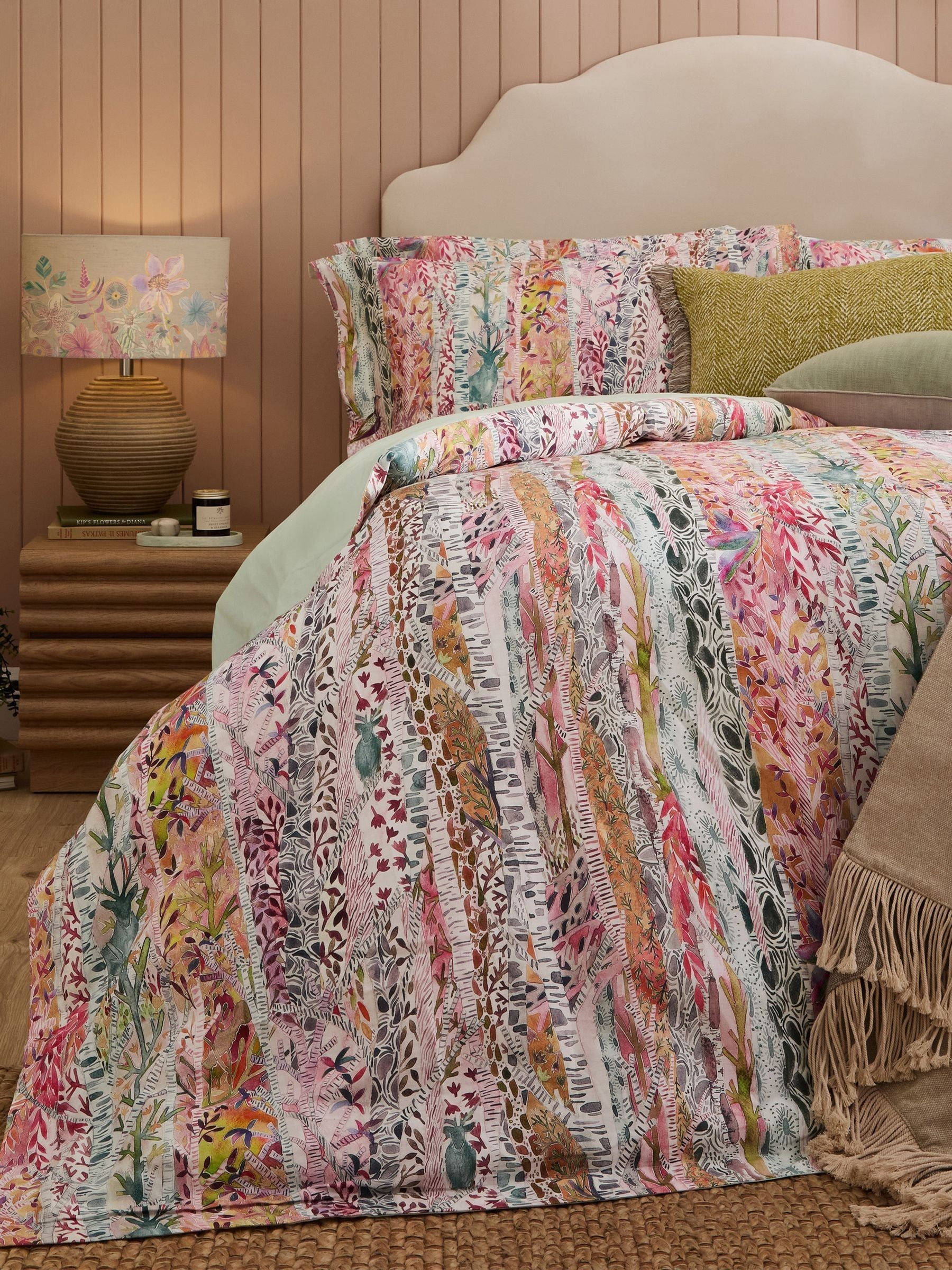 Voyage Maison Blush Whimsical Tale Duvet Cover Set (British brand)