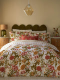 Seventy Three Russet Ishana reversible floral duvet cover set (British brand)