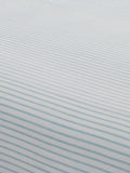 Dreams & Drapes Blue Finlay Stripe Easy Care 28cm Fitted Bed Sheet Set