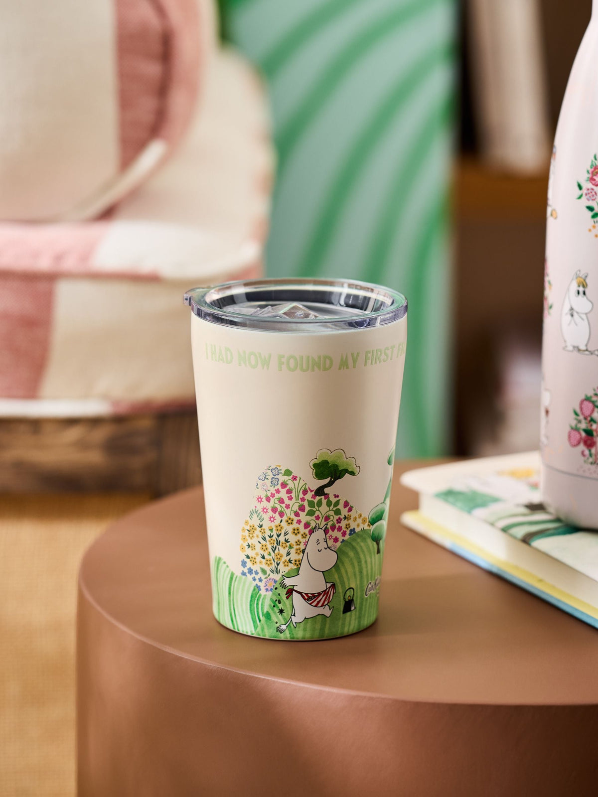 Cath Kidston Green Moomin travel mug - British product