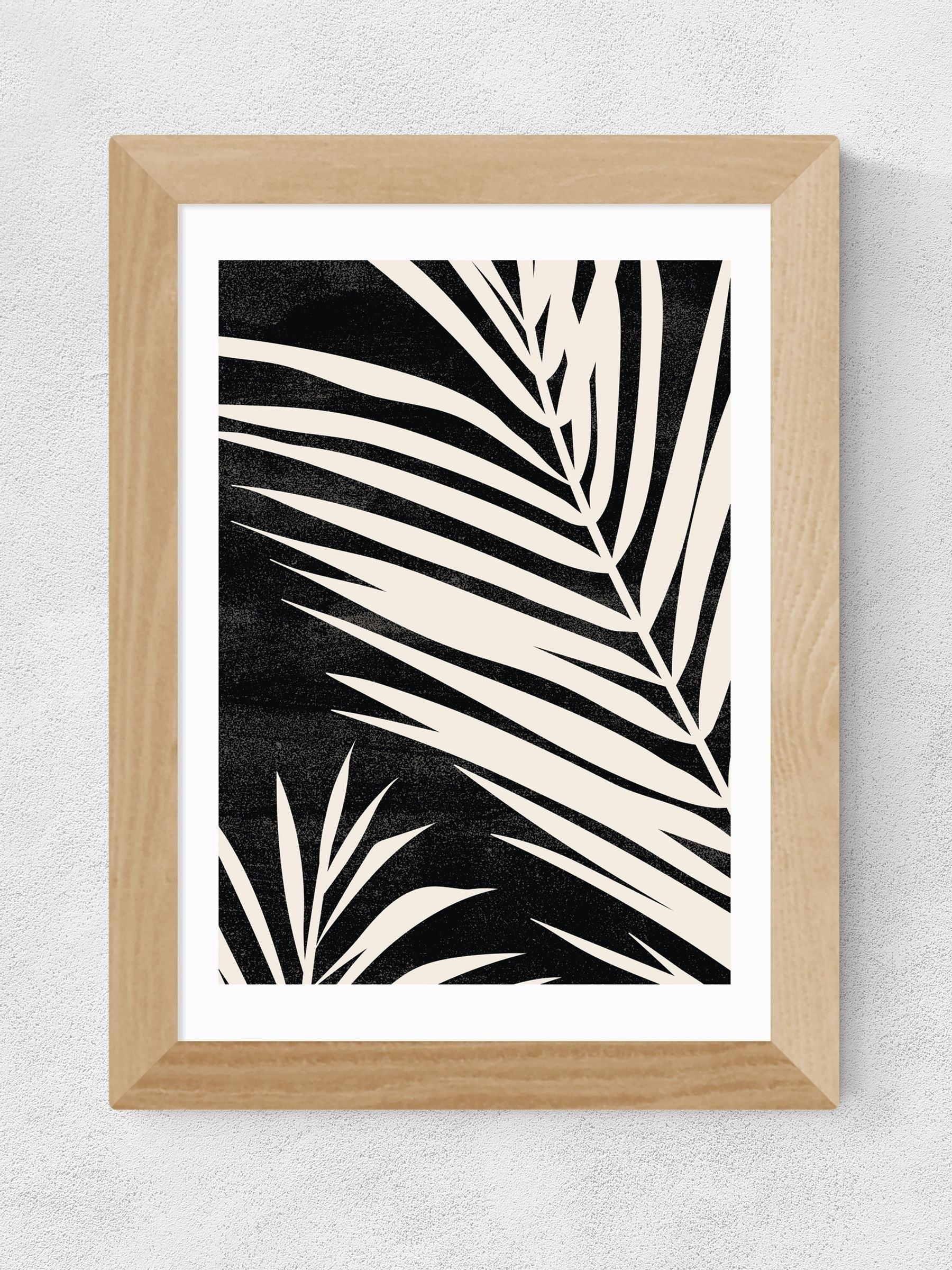 East End Prints Oak Moody Palm Fronds Framed Art Print