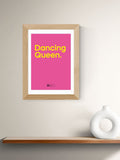 East End Prints Dancing Queen framed art print - British product