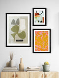 East End Prints Black Guided framed art print - British product