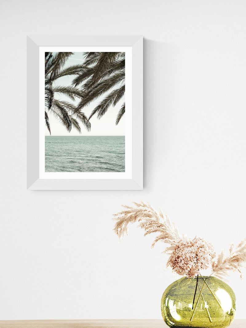 East End Prints White Solaris 4 framed art print - British product