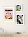 East End Prints White Forever Holiday framed art print - British product