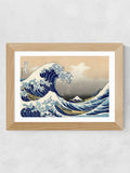 East End Prints Great Wave framed art print - British product
