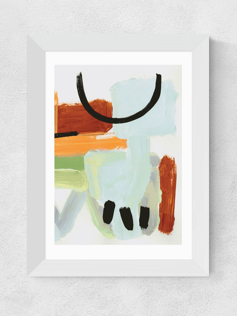 East End Prints White Buggin framed art print - British product