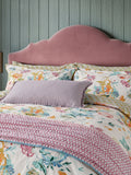Land & Shore Multi Bloom duvet cover and pillowcase set, UK version