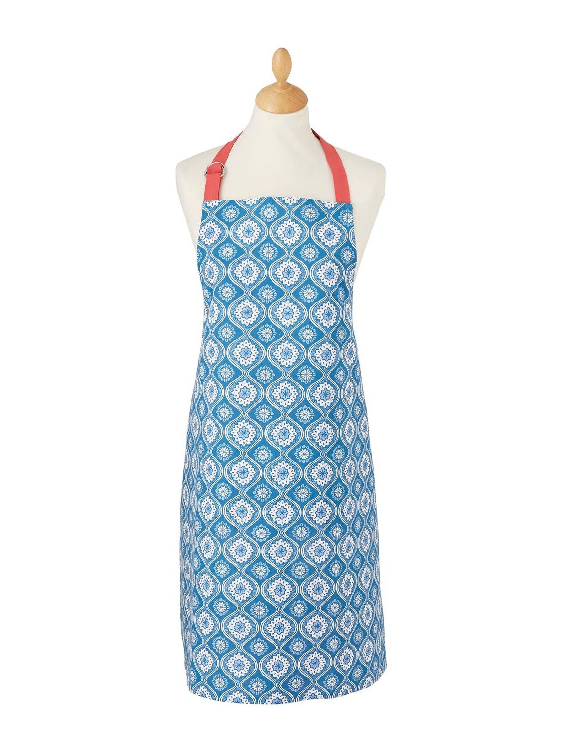 Land & Shore Blue Red Achill Apron
