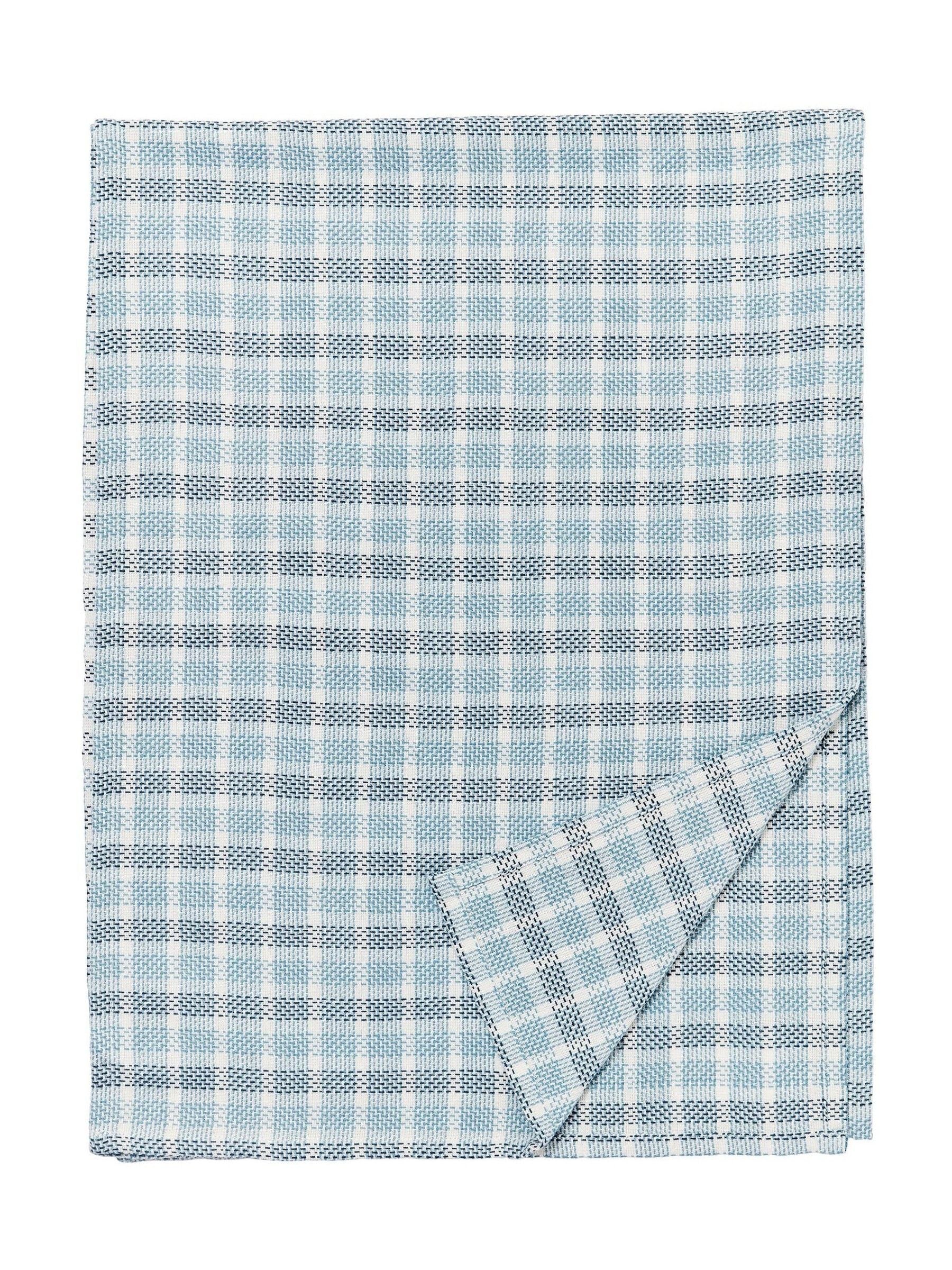 Murmur Ballintoy Blue Tara table runner 40 x 230cm, imported from the UK