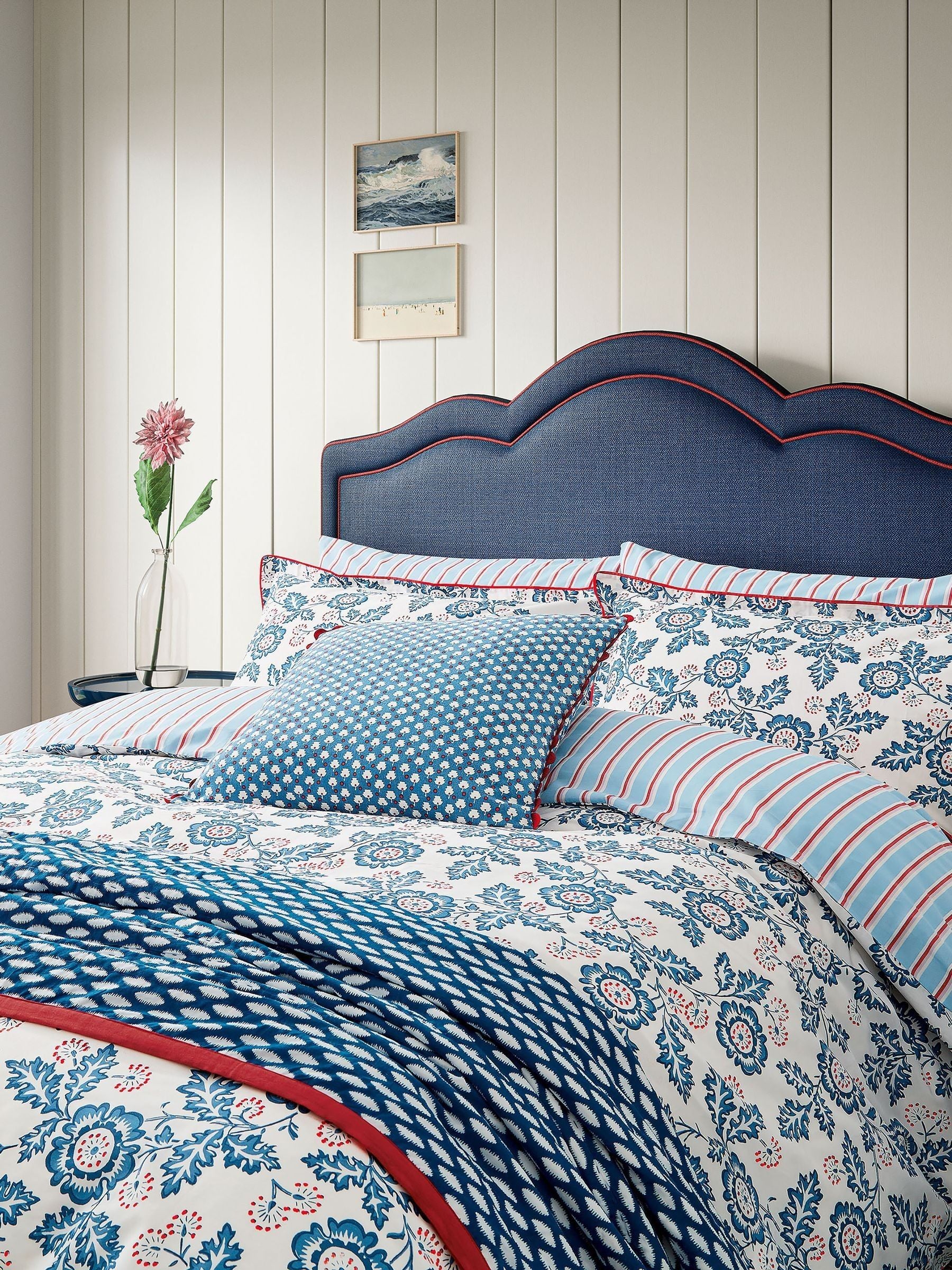 Land & Shore floral duvet cover set, UK version