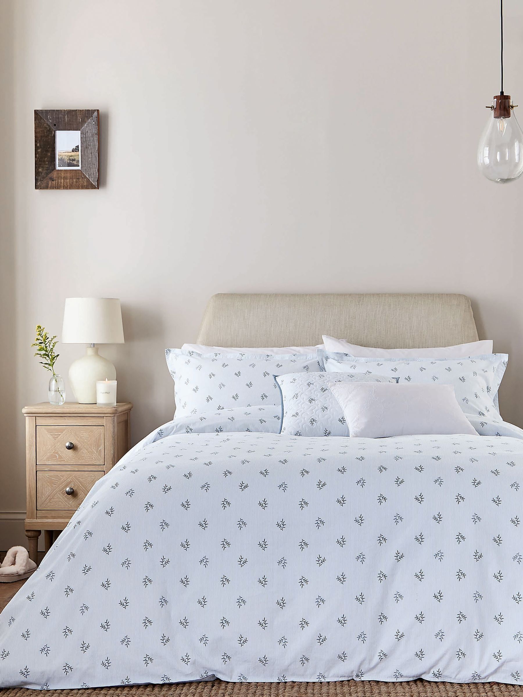 Murmur Ballintoy Blue duvet cover set, imported from the UK
