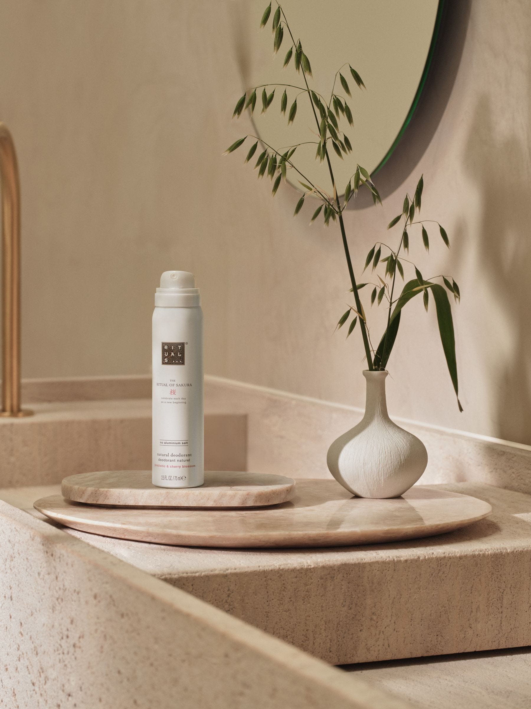Rituals Sakura natural deodorant spray 75ml, imported from the UK