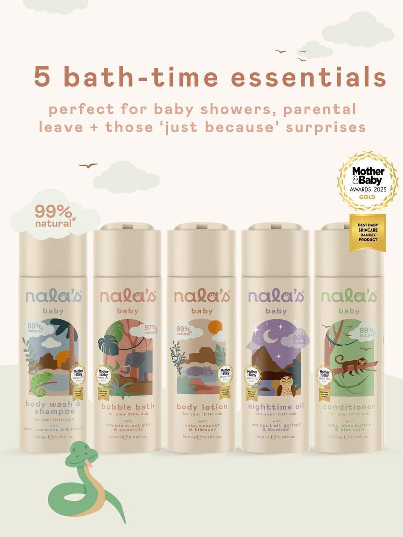 Nala's Baby Bathtime Gift Set
