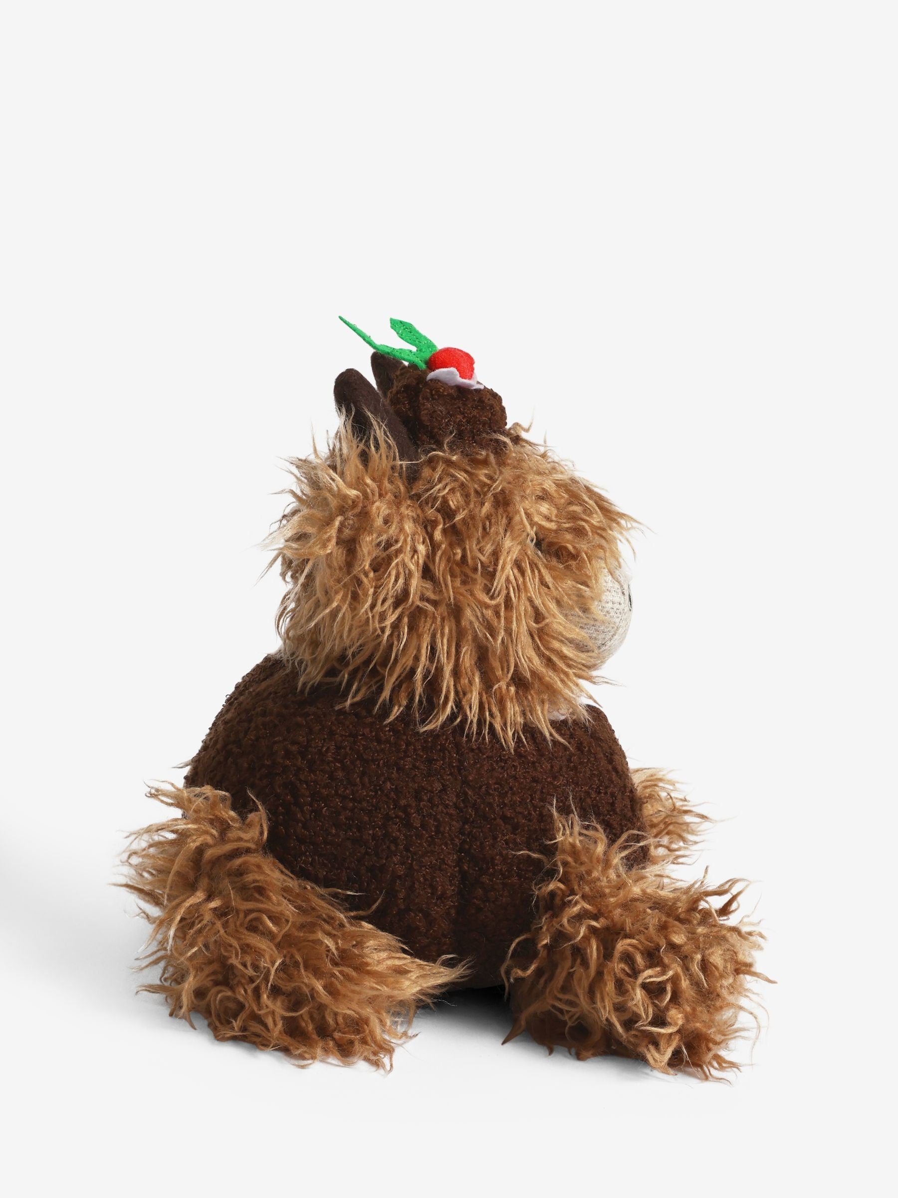 Brown Christmas Pudding Hamish The Highland Cow Doorstop