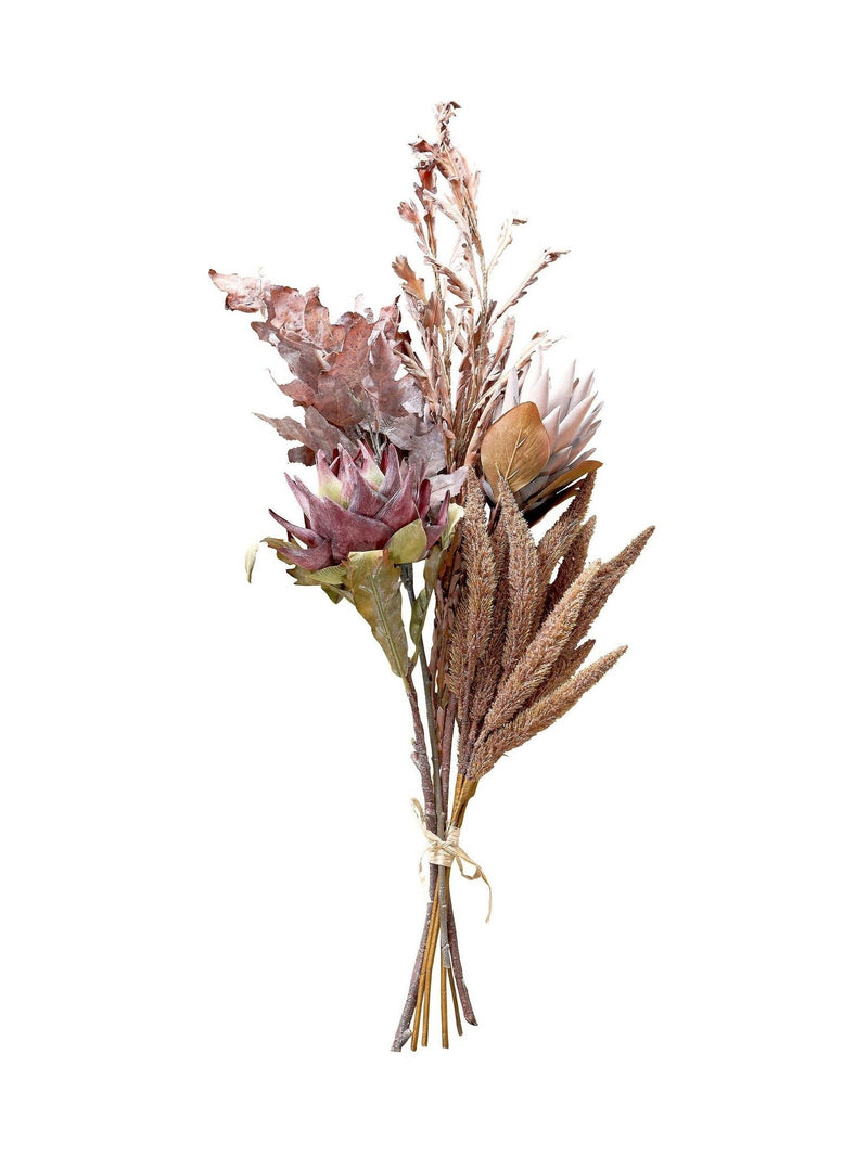 Pacific Lifestyle Mulberry Dried Flower Bunch 109cm, imported from the UK