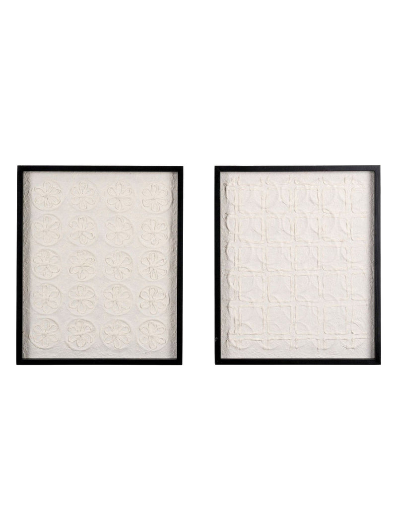 Pacific Lifestyle black paper framed art set of 2, imported from the UK