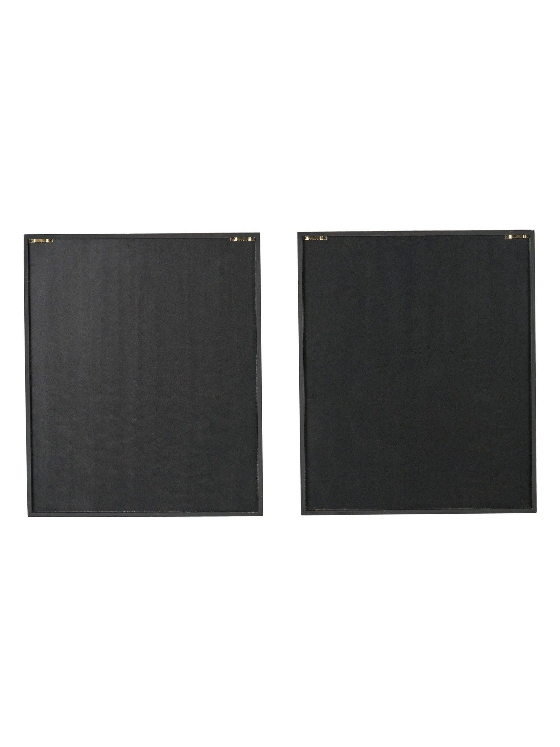 Pacific Lifestyle black paper framed art set of 2, imported from the UK