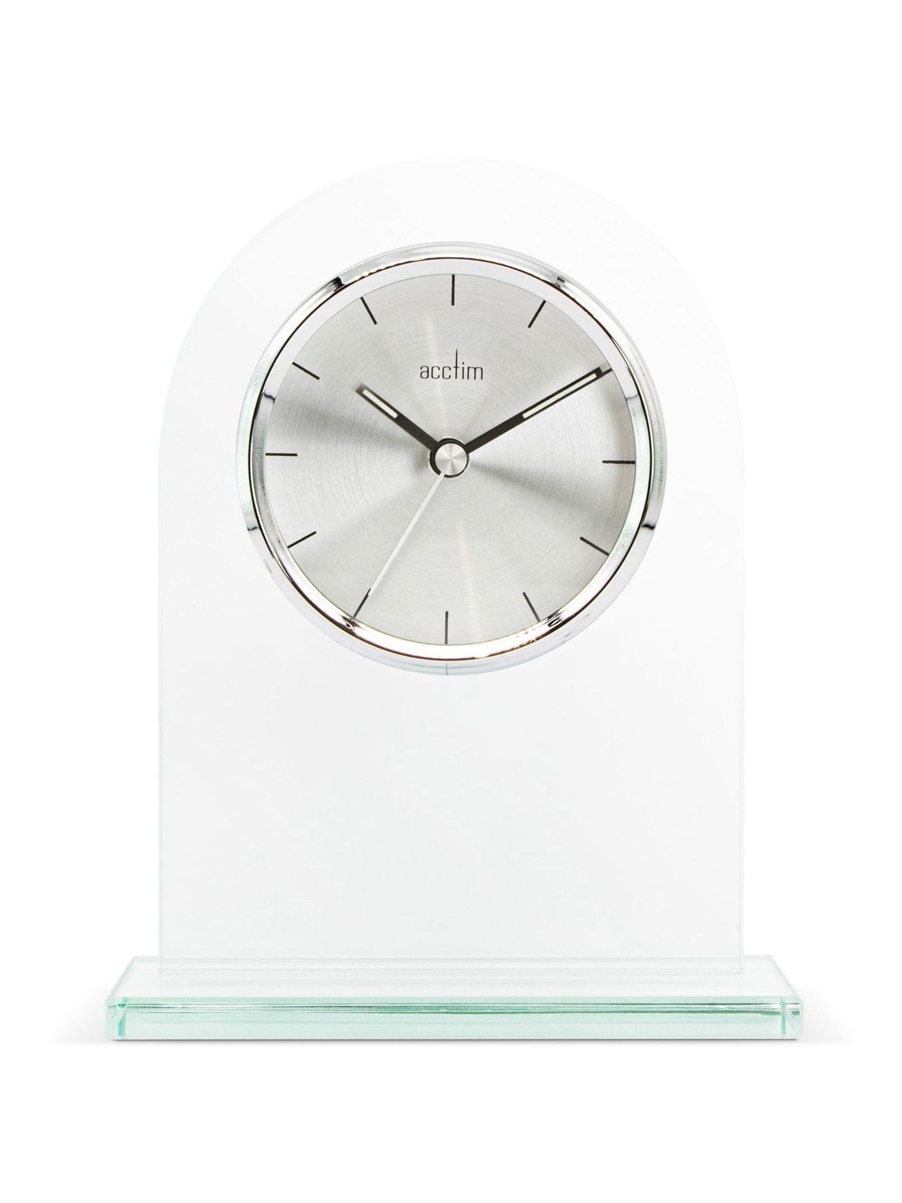 Acctim Glass Ledburn Mantel Clock - British product