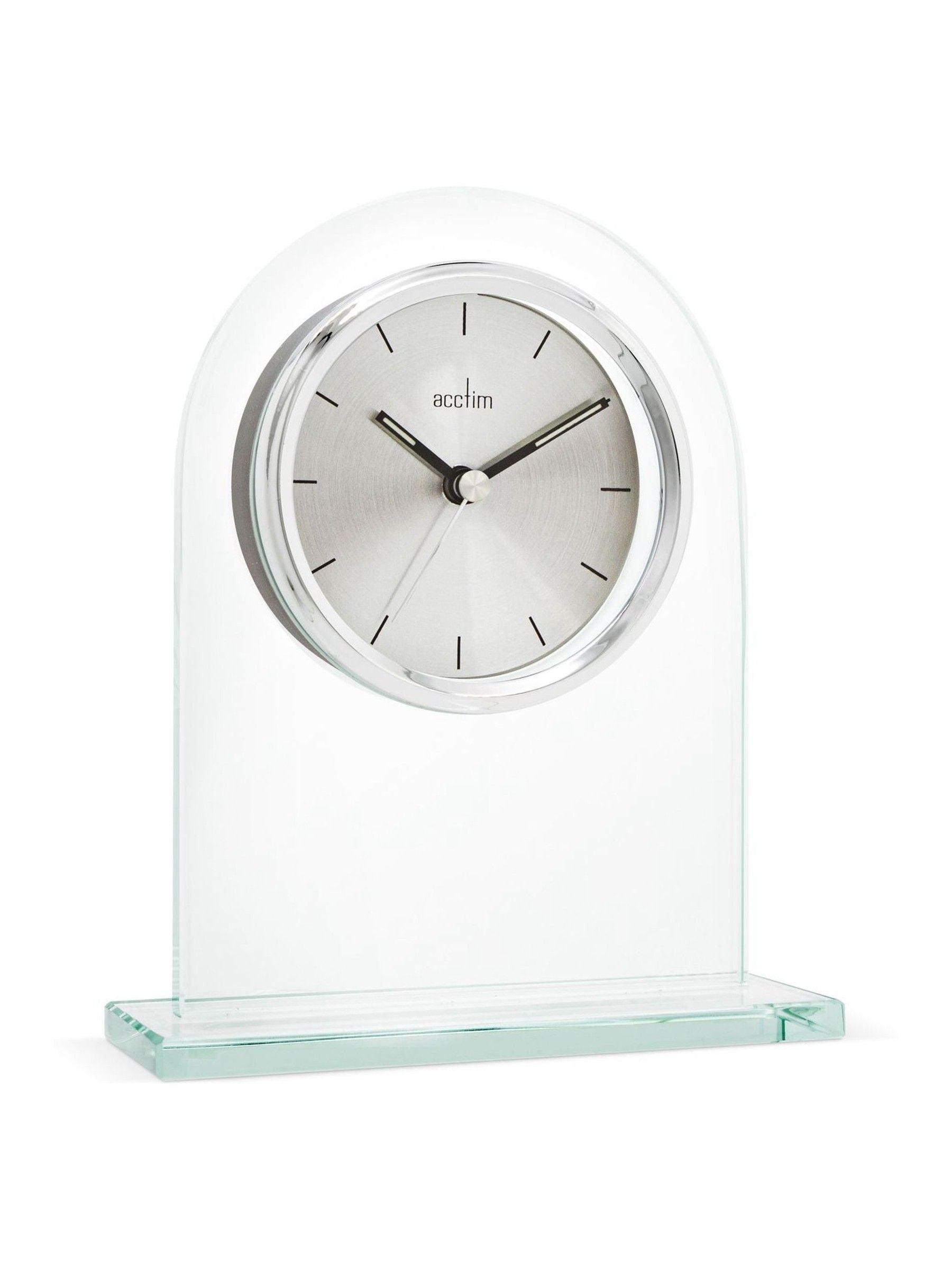 Acctim Glass Ledburn Mantel Clock - British product