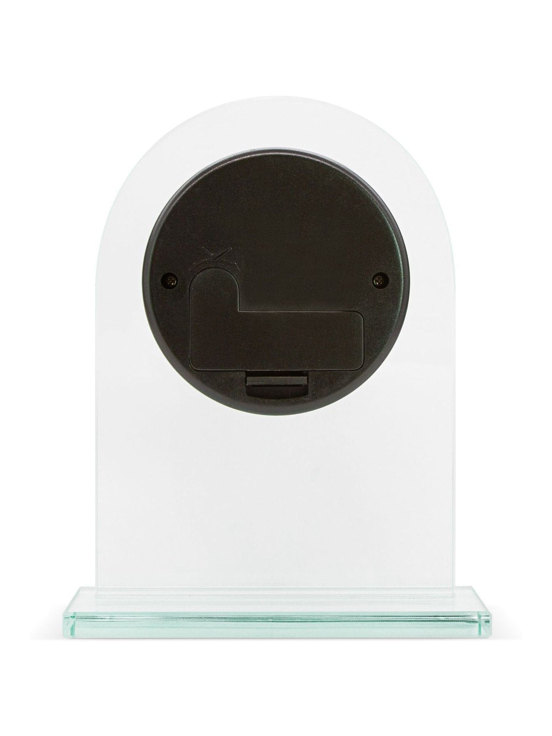 Acctim Glass Ledburn Mantel Clock - British product