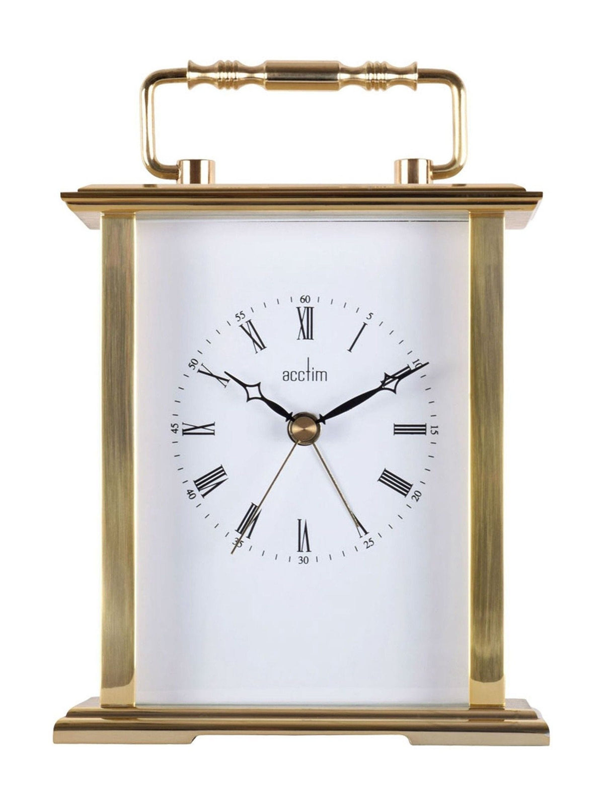 Acctim gold Gainsborough carriage clock - British product