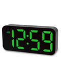 Acctim Clocks Black Ramone LED Colour Change Alarm Clock - British product