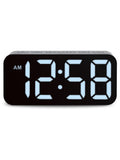 Acctim Clocks Black Ramone LED Colour Change Alarm Clock - British product