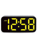 Acctim Clocks Black Ramone LED Colour Change Alarm Clock - British product